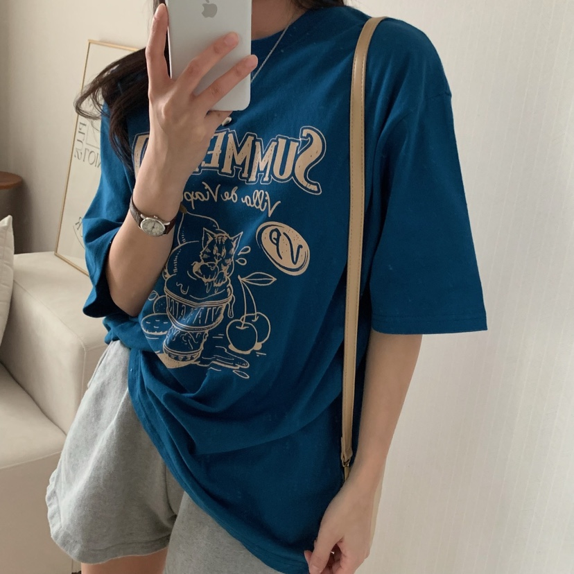 FROMJINI直郵韓國代購㊣女裝新款推薦休閑職業熱賣時尚25春夏T恤FROMJINIT恤