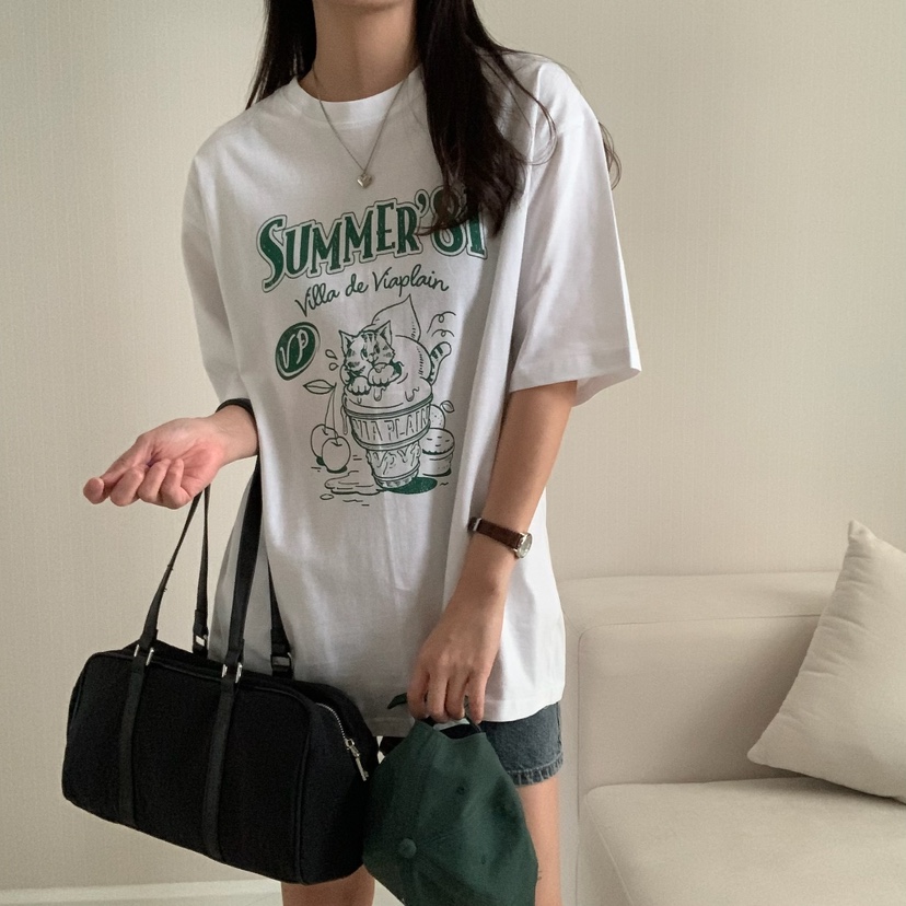 FROMJINI直郵韓國代購㊣女裝新款推薦休閑職業熱賣時尚25春夏T恤FROMJINIT恤