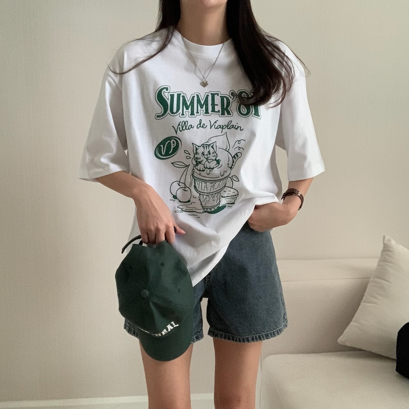 FROMJINI直郵韓國代購㊣女裝新款推薦休閑職業熱賣時尚25春夏T恤FROMJINIT恤