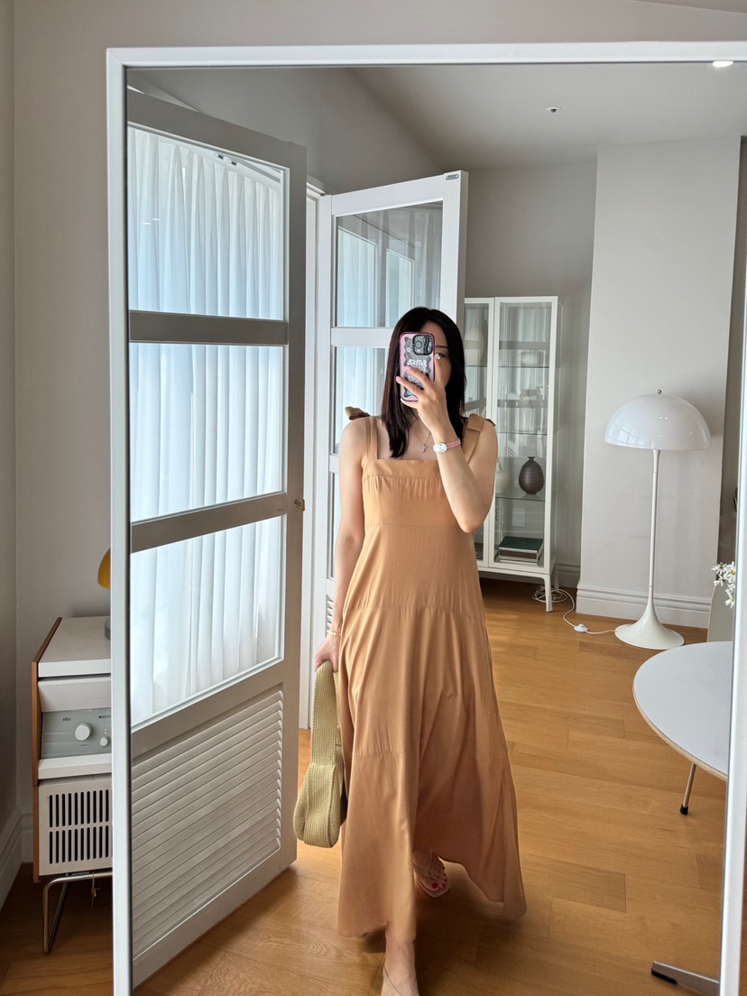 RIAH韓國㊣直郵東大門代購女裝新品熱賣連衣裙蝴蝶結打折長款RIAH連衣裙