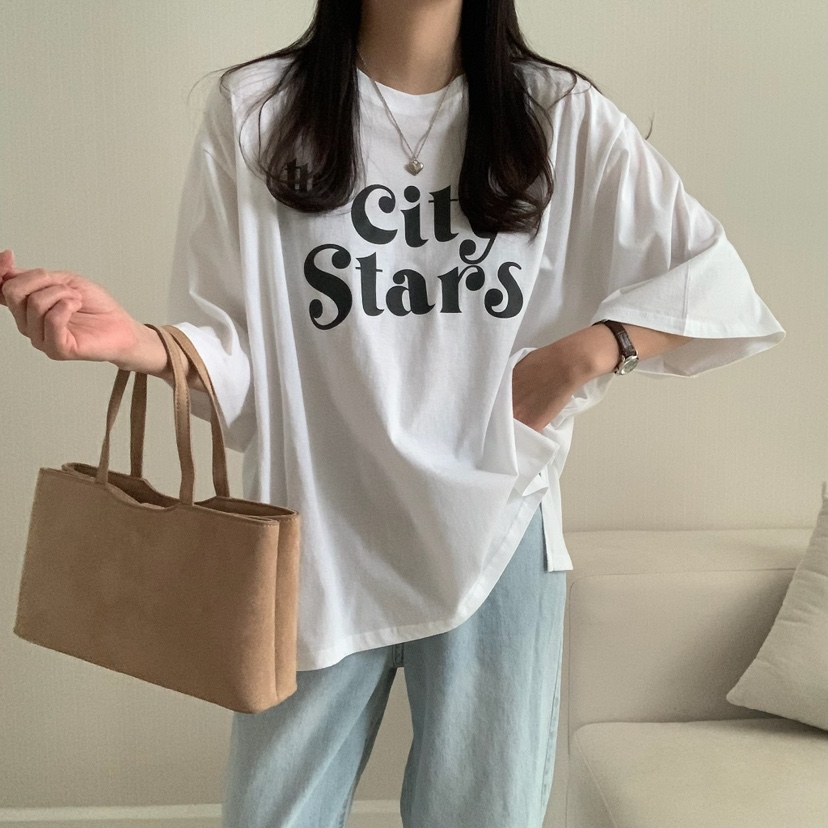 HELLO JINI直郵韓國代購㊣女裝新款職業推薦人氣休閑熱賣T恤HELLO JINIT恤