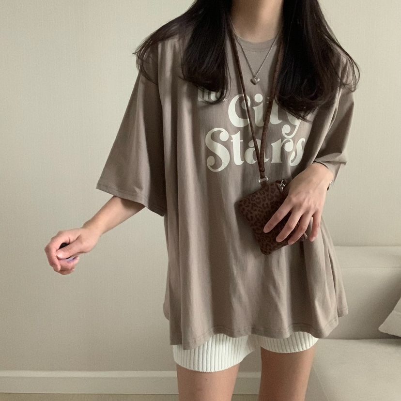 HELLO JINI直郵韓國代購㊣女裝新款職業推薦人氣休閑熱賣T恤HELLO JINIT恤