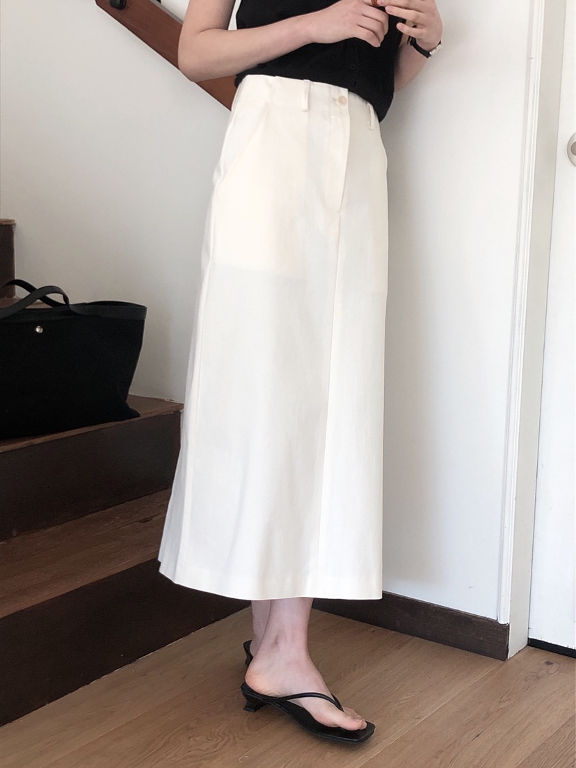 LE BUTTER韓國直郵㊣東大門實拍女裝新品熱賣人氣長裙棉質LE BUTTER長裙