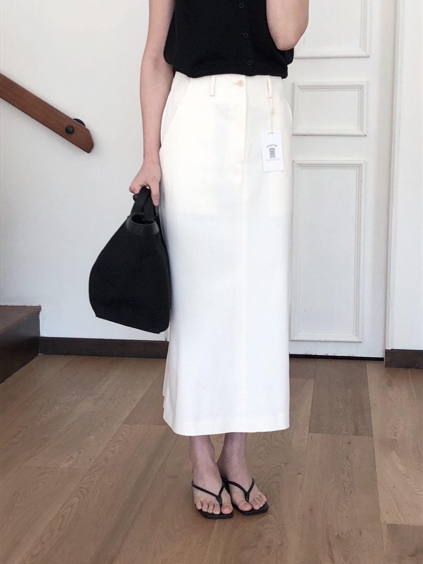 LE BUTTER韓國直郵㊣東大門實拍女裝新品熱賣人氣長裙棉質LE BUTTER長裙
