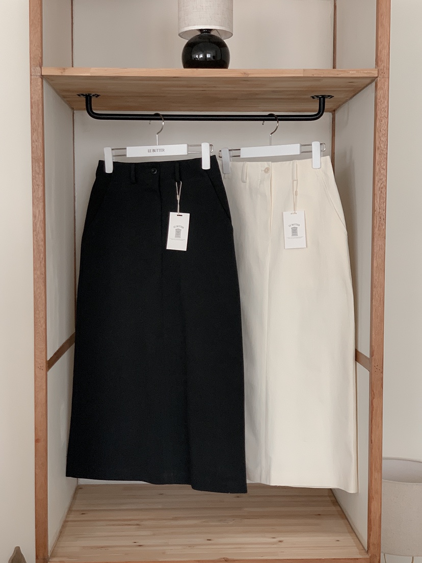 LE BUTTER韓國直郵㊣東大門實拍女裝新品熱賣人氣長裙棉質LE BUTTER長裙