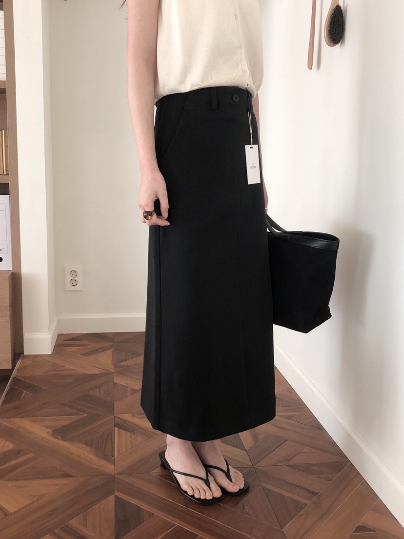 LE BUTTER韓國直郵㊣東大門實拍女裝新品熱賣人氣長裙棉質LE BUTTER長裙