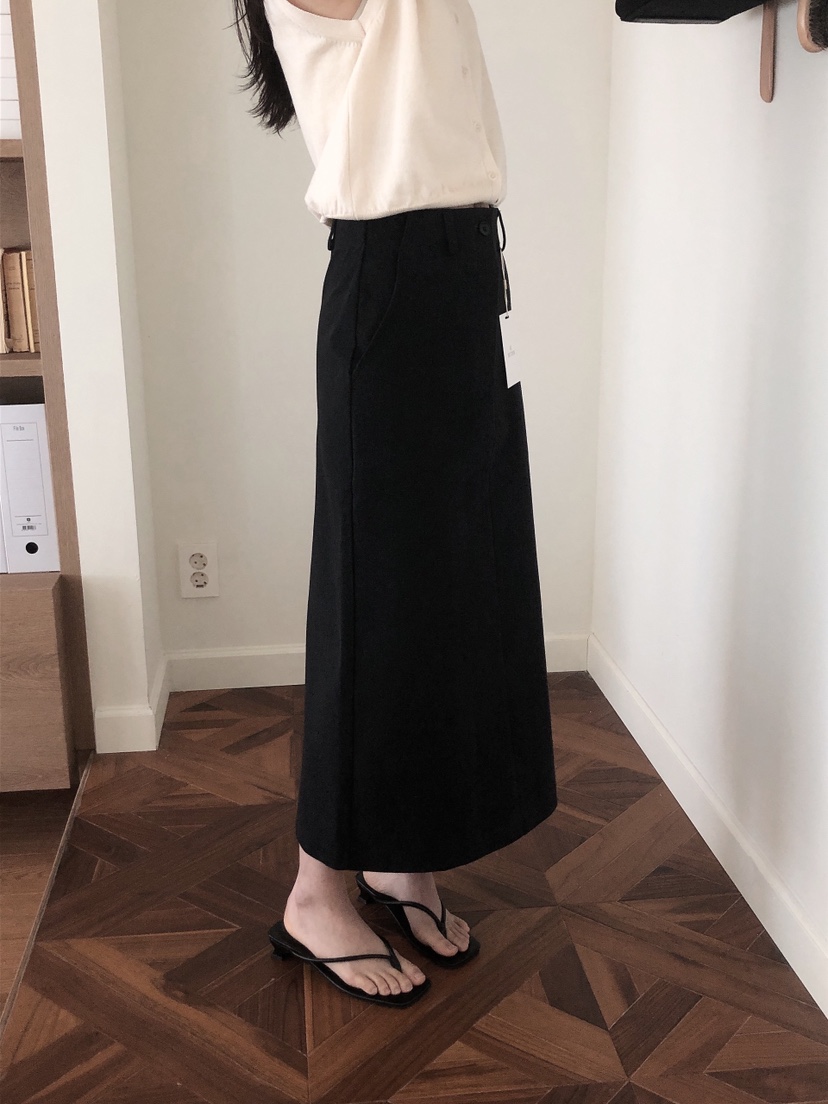 LE BUTTER韓國直郵㊣東大門實拍女裝新品熱賣人氣長裙棉質LE BUTTER長裙
