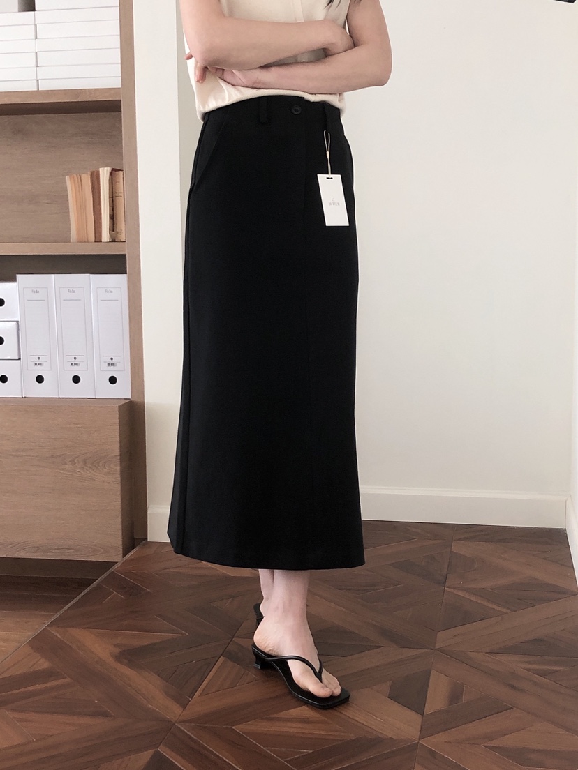 LE BUTTER韓國直郵㊣東大門實拍女裝新品熱賣人氣長裙棉質LE BUTTER長裙