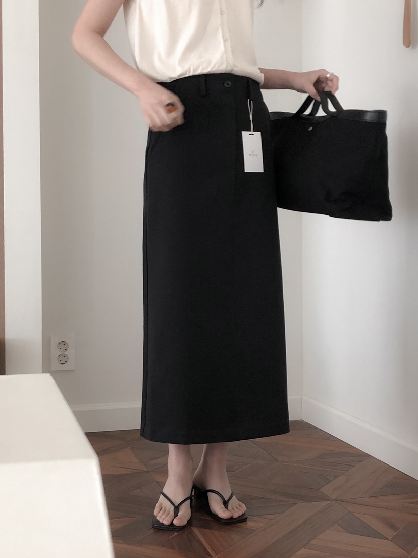 LE BUTTER韓國直郵㊣東大門實拍女裝新品熱賣人氣長裙棉質LE BUTTER長裙
