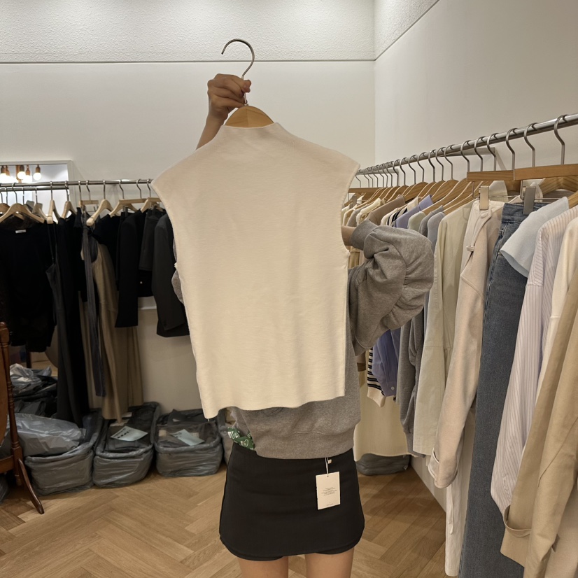 NOWHERE韓國直郵㊣女裝新品職業人氣休閑時尚推薦25春夏吊帶背心NOWHERE吊帶/背心