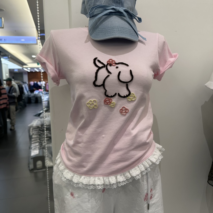 A.CES直郵韓國代購㊣女裝新品休閑熱賣推薦時尚職業人氣T恤A.CEST恤圖色4