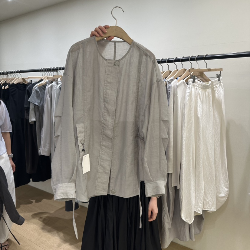 WINSOME直郵韓國代購㊣女裝新品熱賣人氣推薦25春夏時尚夾克WINSOME夾克圖色2