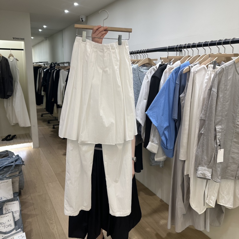 WINSOME直郵韓國代購㊣女裝新品時尚熱賣25春夏休閑職業裙褲WINSOME裙褲