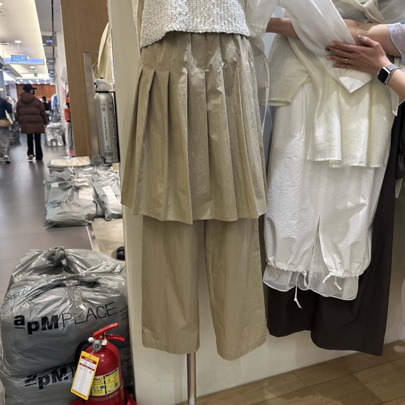 WINSOME直郵韓國代購㊣女裝新品時尚熱賣25春夏休閑職業裙褲WINSOME裙褲