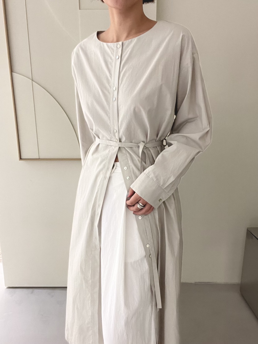 MEIL東大門直郵女士新款25春夏推薦熱賣時尚休閑連衣裙含腰帶MEIL連衣裙