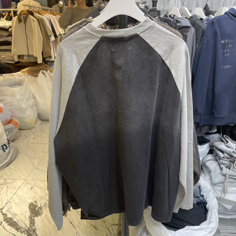 IN BY IN韓國直郵女士新款真品人氣熱賣25春夏休閑職業T恤IN BY IN-男裝T恤