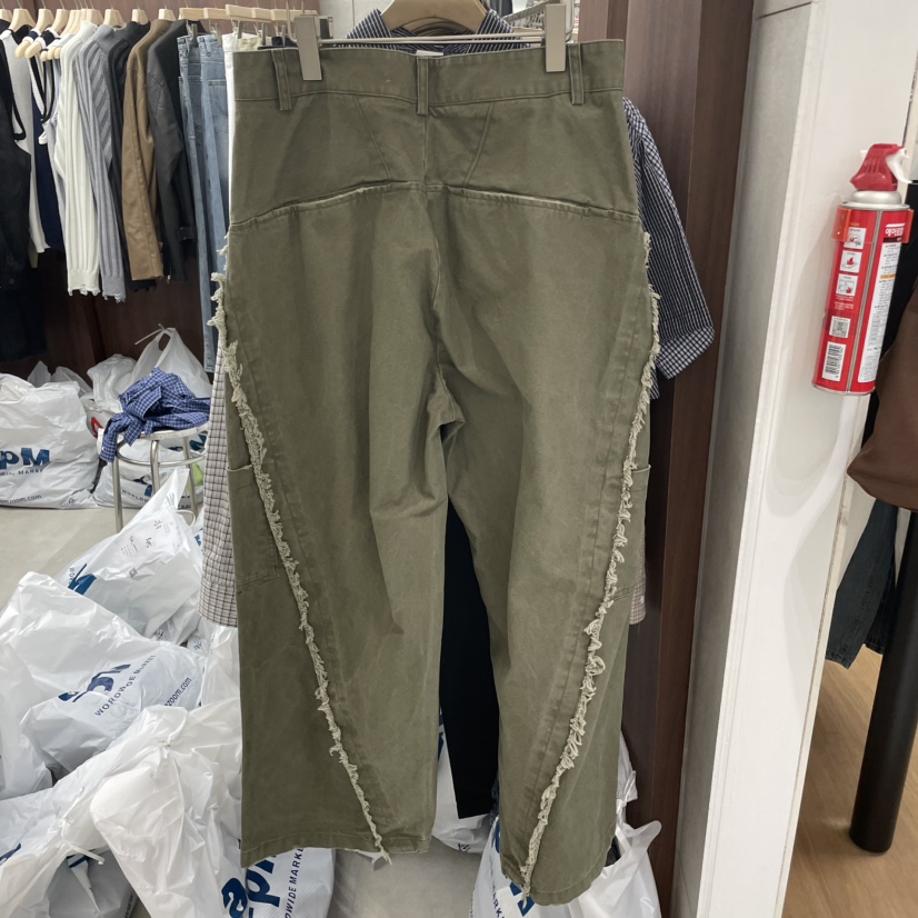 OHNIW韓國代購女士新款職業時尚真品熱賣推薦休閑25春夏休閑褲OHNIW-男裝休閑褲
