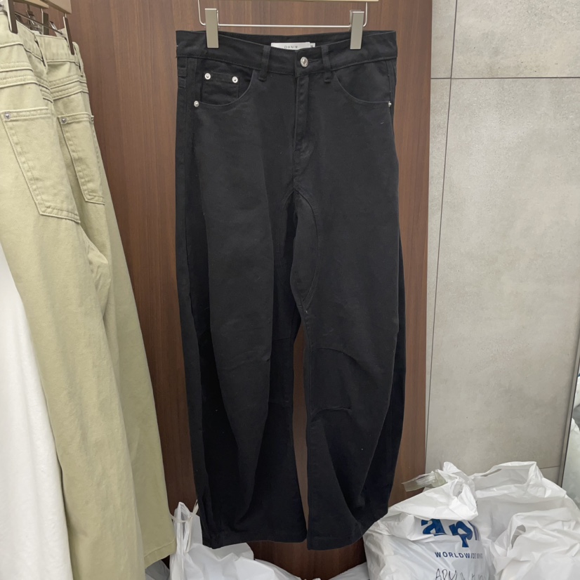 OHNIW韓國代購女士新品25春夏人氣真品推薦時尚休閑熱賣休閑褲OHNIW-男裝休閑褲圖色3