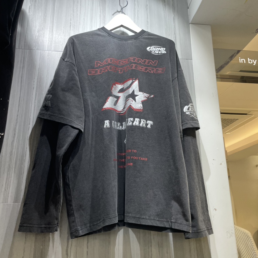 IN BY IN韓國代購女裝新款人氣25春夏休閑推薦熱賣職業T恤IN BY IN-男裝T恤圖色2