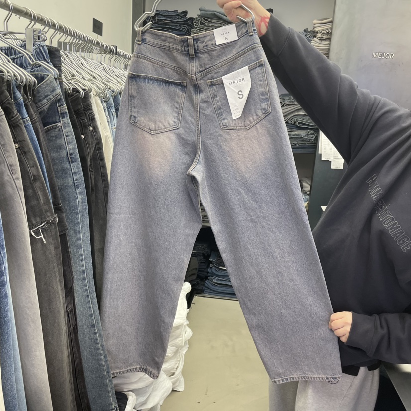 MEJOR東大門代購女裝新品時尚真品推薦休閑人氣職業25春夏牛仔褲MEJOR牛仔褲