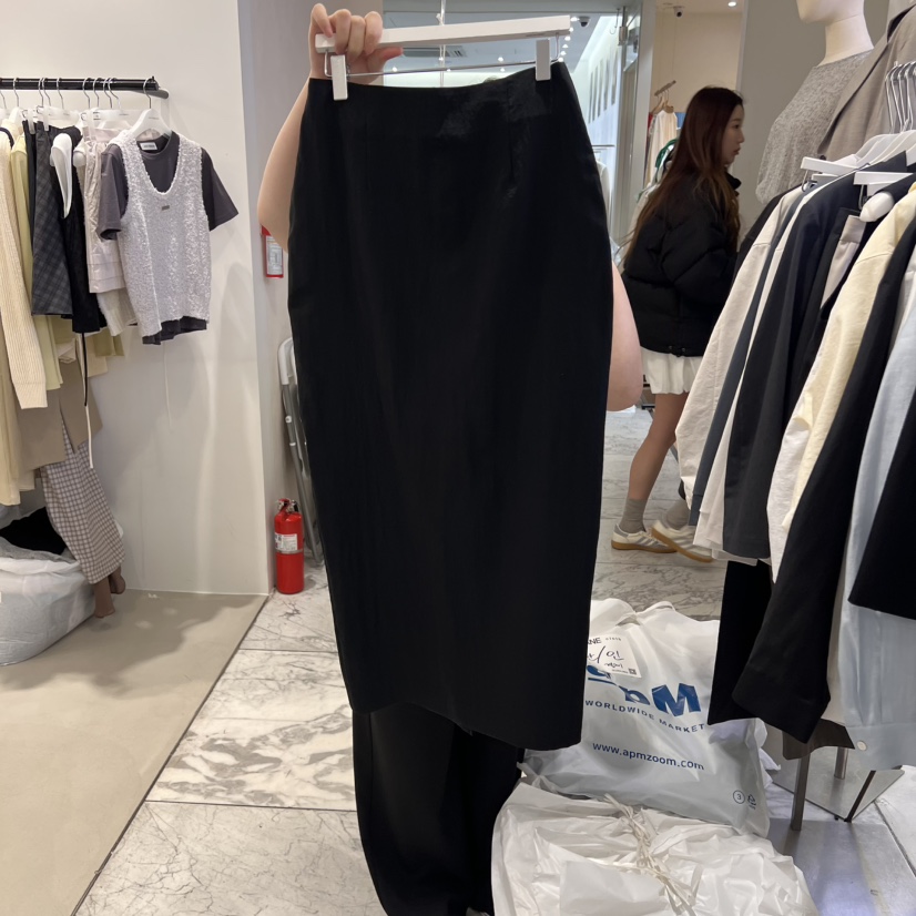 URBANE cloth東大門代購女士新款推薦25春夏休閑半身裙中短裙URBANE cloth半身裙/中短裙圖色2