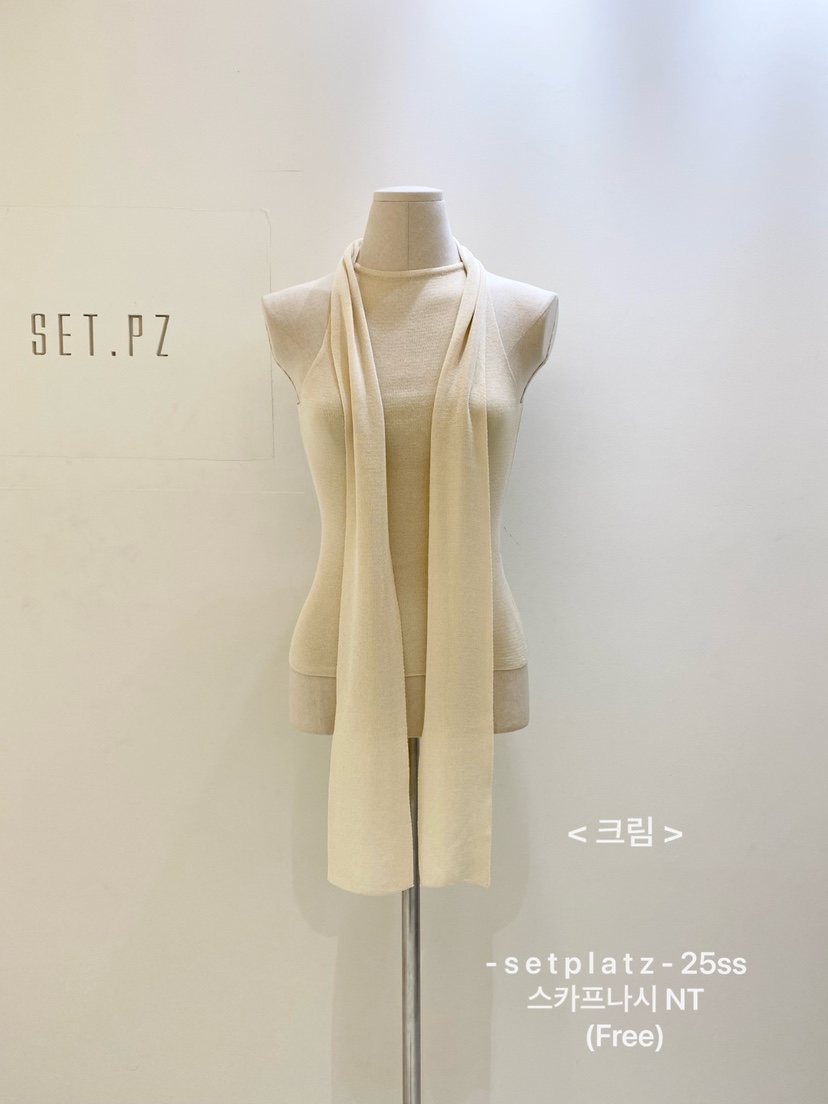 SETPLATZ東大門代購女裝新品職業人氣時尚休閑25春夏吊帶背心PLATZCLASSIC吊帶/背心
