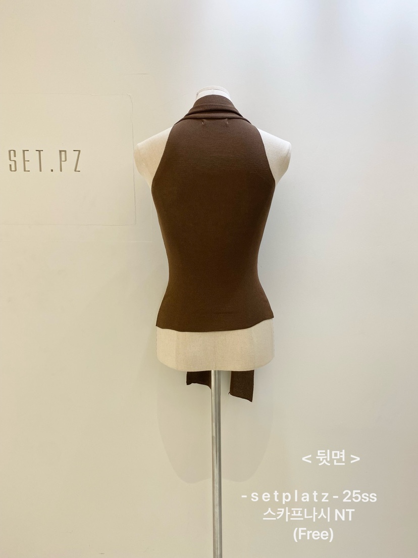 SETPLATZ東大門代購女裝新品職業人氣時尚休閑25春夏吊帶背心PLATZCLASSIC吊帶/背心