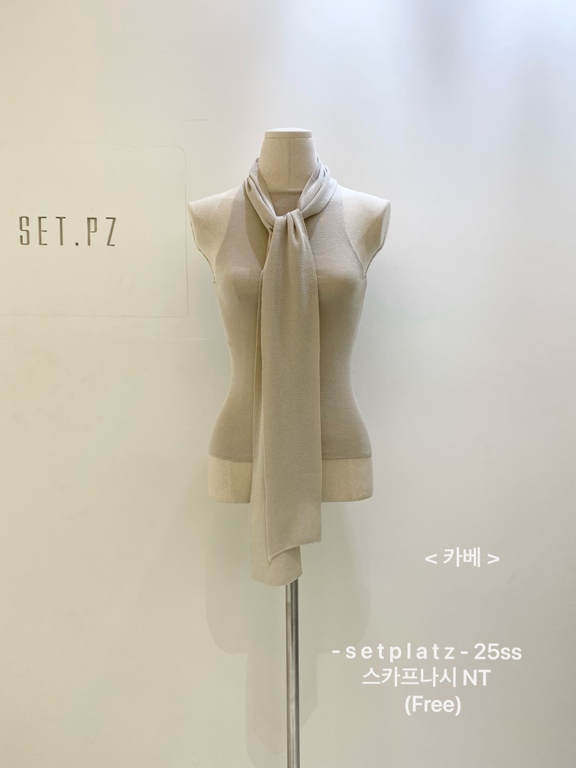 SETPLATZ東大門代購女裝新品職業人氣時尚休閑25春夏吊帶背心PLATZCLASSIC吊帶/背心圖色2