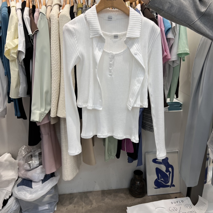 DUPLO韓國代購女裝新品時尚職業人氣真品休閑熱賣推薦25春夏套裝DUPLO套裝圖色2