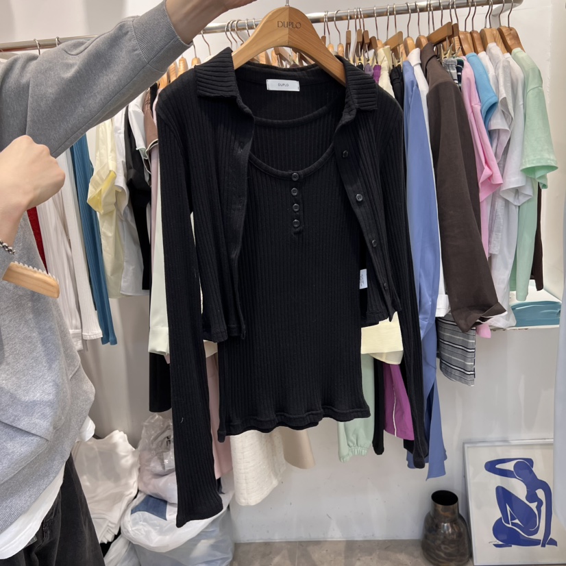 DUPLO韓國代購女裝新品時尚職業人氣真品休閑熱賣推薦25春夏套裝DUPLO套裝圖色3