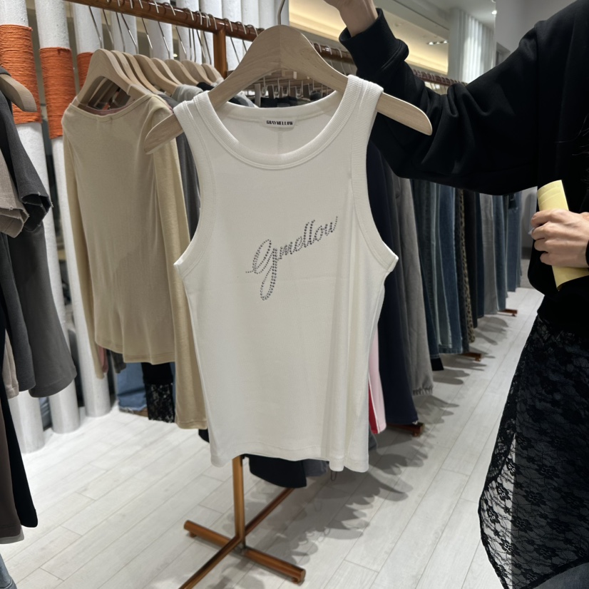 GRAYMELLOW東大門實拍女裝新品熱賣職業25春夏人氣吊帶背心GRAYMELLOW吊帶/背心