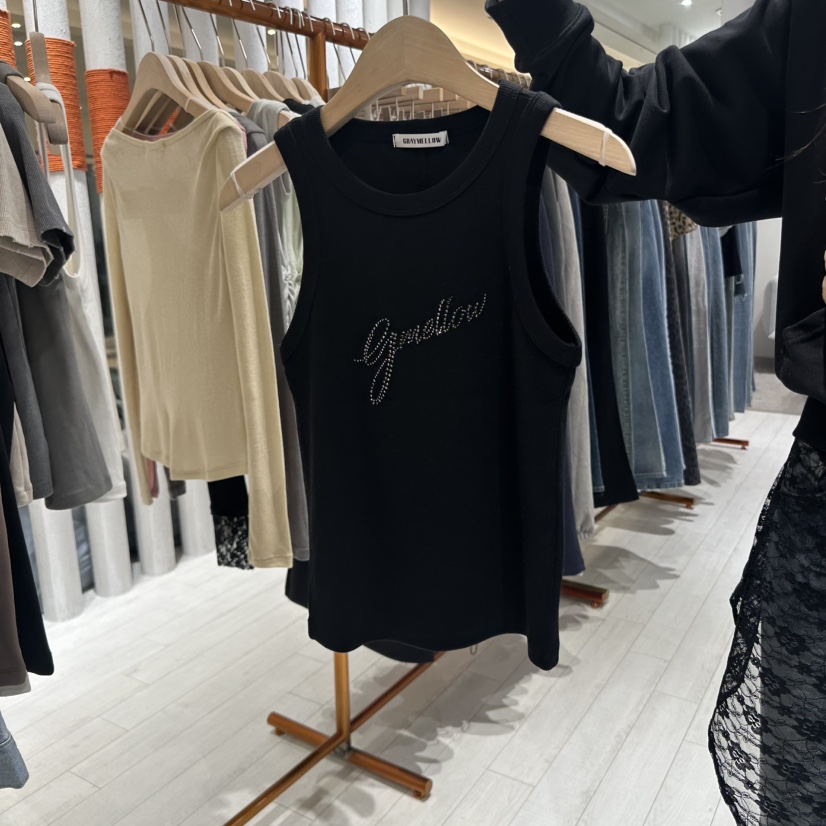 GRAYMELLOW東大門實拍女裝新品熱賣職業25春夏人氣吊帶背心GRAYMELLOW吊帶/背心圖色3