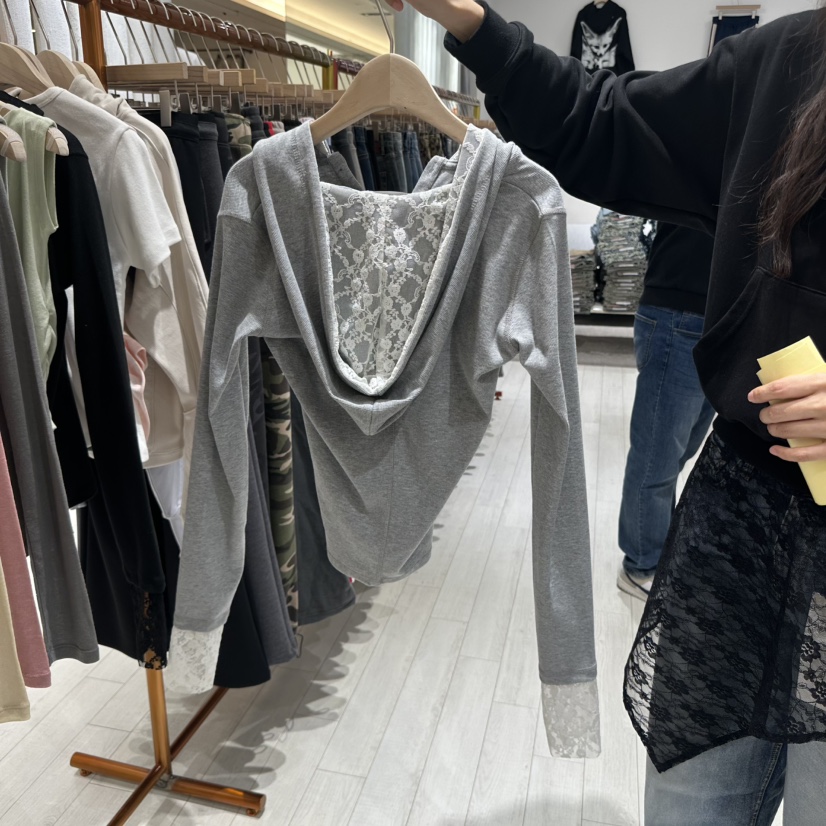 GRAYMELLOW東大門代購女裝新品25春夏推薦熱賣人氣休閑衛衣GRAYMELLOW衛衣