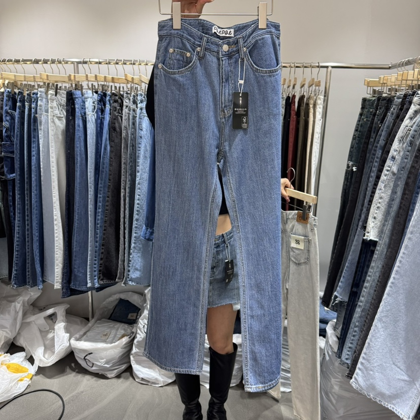 L'ETOILE東大門直郵女裝新品熱賣真品推薦職業休閑時尚牛仔褲L'ETOILE牛仔褲圖色2