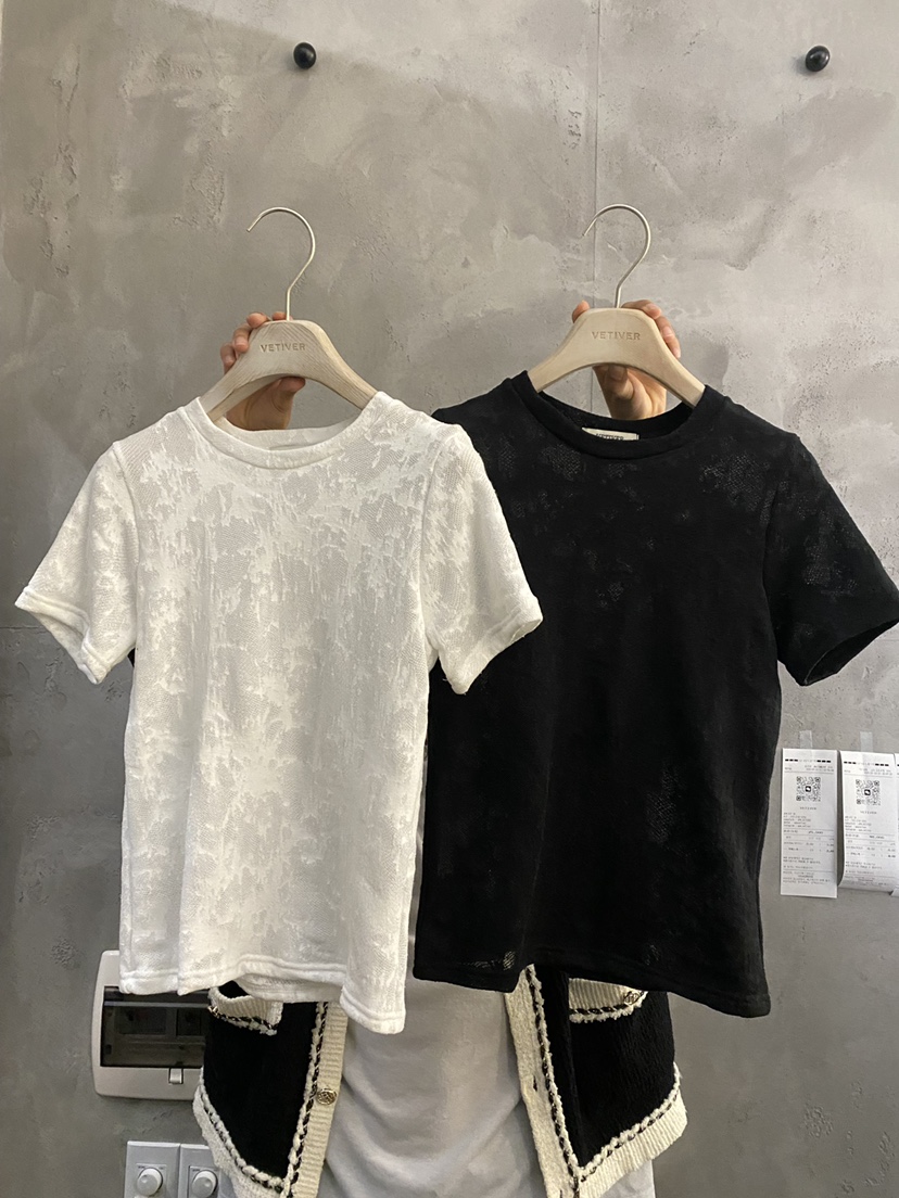 THE VETIVER-A韓國代購女裝新品真品時尚推薦25春夏人氣T恤VETIVERT恤