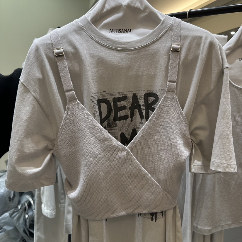ARTISANAL東大門實拍女士新款真品職業吊帶背心不含內搭緊身ARTISANAL吊帶/背心圖色2