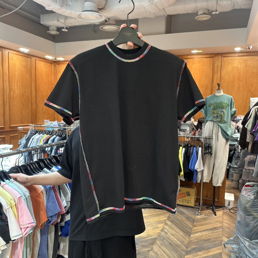 GARMENT-P韓國代購女裝新款25春夏真品人氣職業推薦時尚T恤GARMENTT恤圖色6