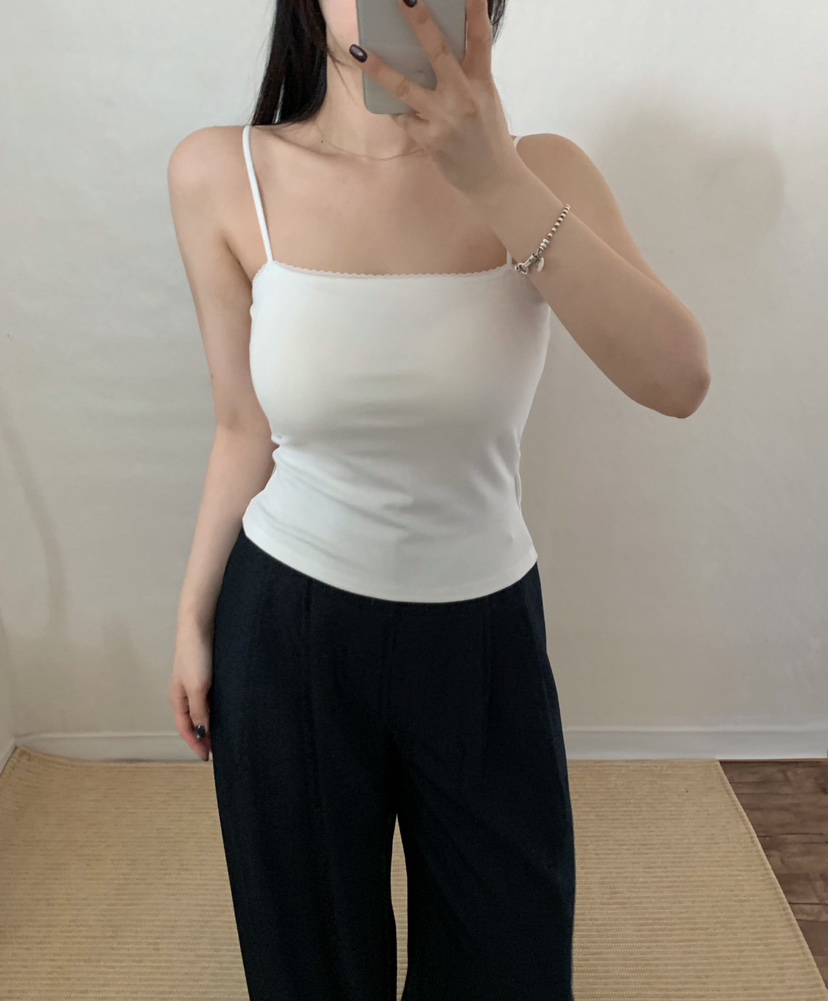 TWENTY FOUR SEVEN24-7韓國代購女裝新品人氣25春夏吊帶背心TEWNTY FOUR SEVEN24-7吊帶/背心