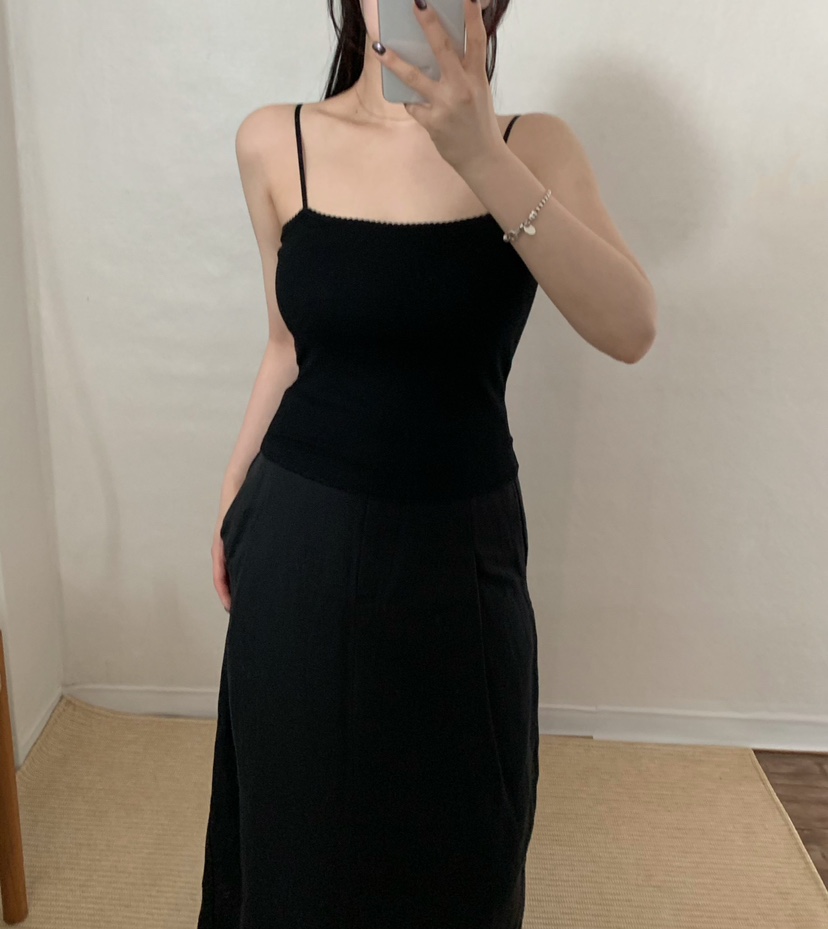 TWENTY FOUR SEVEN24-7韓國代購女裝新品人氣25春夏吊帶背心TEWNTY FOUR SEVEN24-7吊帶/背心