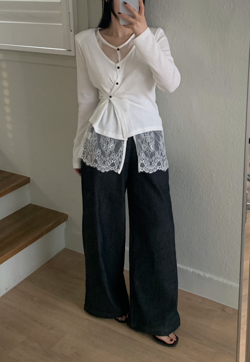 TWENTY FOUR SEVEN24-7韓國直郵女士新品時尚休閑褲含腰帶TEWNTY FOUR SEVEN24-7休閑褲