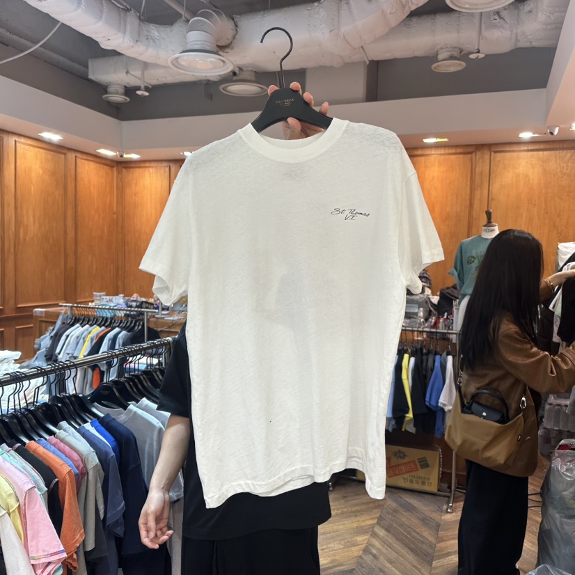 GARMENT-P東大門代購女裝新款休閑真品25春夏時尚職業人氣T恤GARMENTT恤圖色2