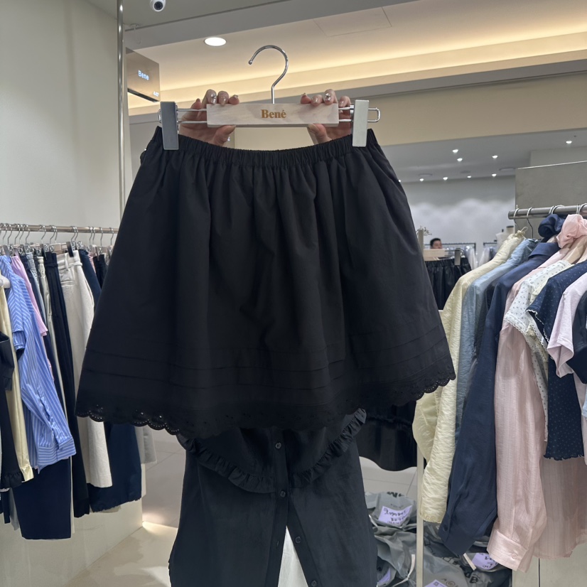 BENE韓國直郵女裝新品推薦職業25春夏真品時尚人氣熱賣短裙BENE短裙圖色3