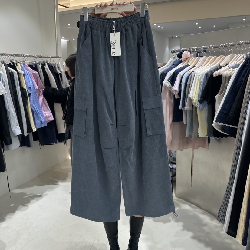 BENE東大門實拍女士新款職業時尚真品25春夏推薦休閑休閑褲BENE休閑褲圖色2