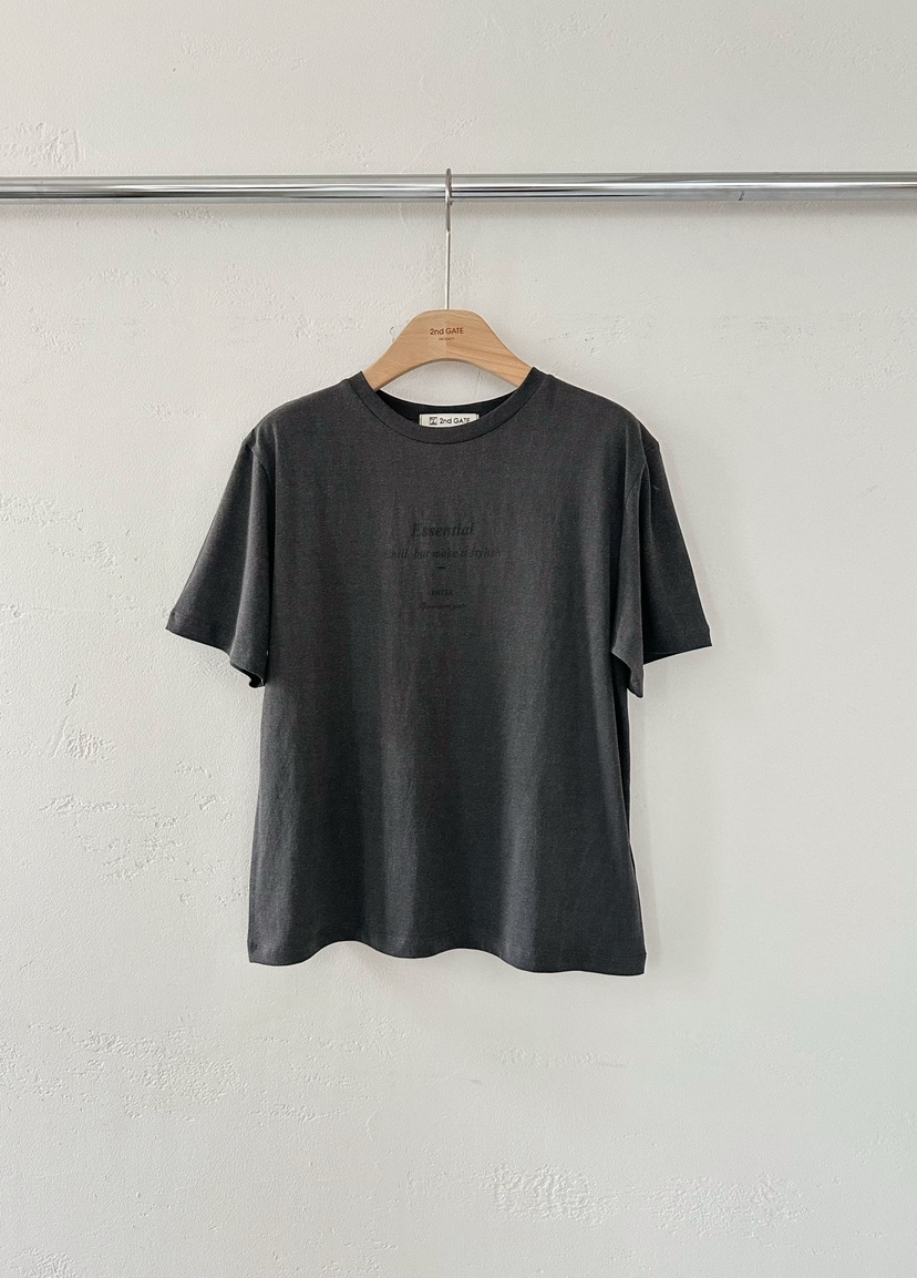 2ND GATE韓國代購女士新品25春夏熱賣人氣推薦真品休閑T恤2ND GATET恤圖色5