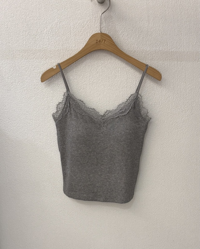 TWENTY FOUR SEVEN24-7韓國代購女士新款25春夏吊帶背心蕾絲TEWNTY FOUR SEVEN24-7吊帶/背心圖色2