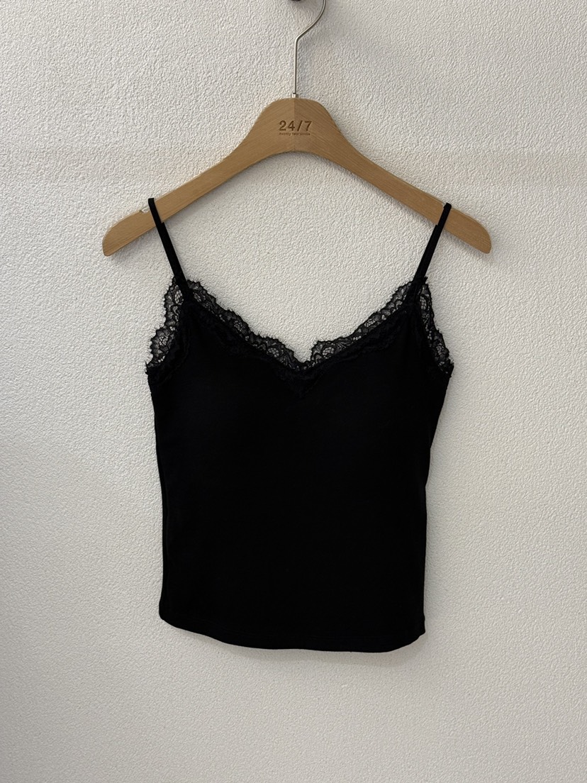 TWENTY FOUR SEVEN24-7韓國代購女士新款25春夏吊帶背心蕾絲TEWNTY FOUR SEVEN24-7吊帶/背心圖色3