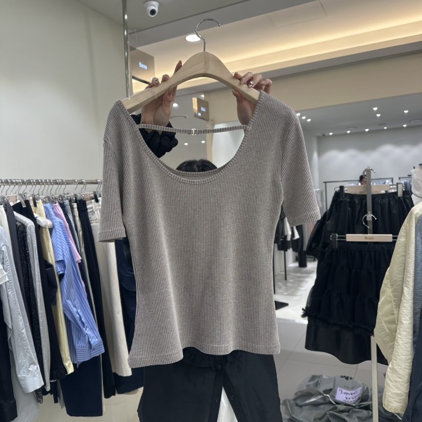 BENE韓國代購女士新品人氣時尚職業真品休閑熱賣25春夏推薦T恤BENET恤