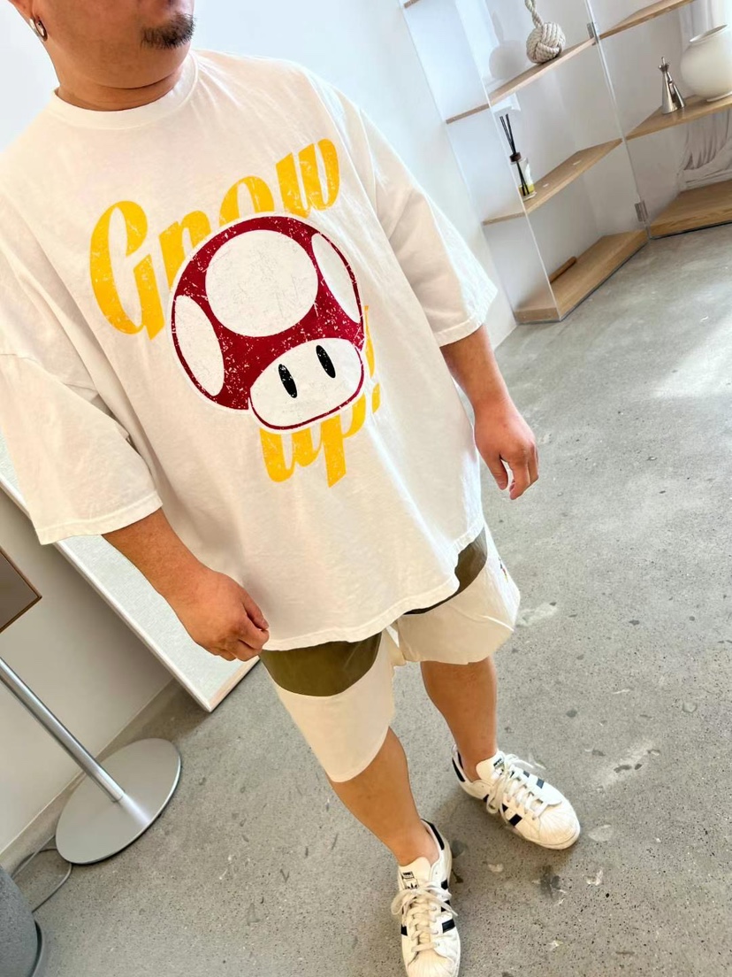 KKUKKU東大門實拍女裝新款時尚推薦休閑職業熱賣人氣25春夏T恤KKUKKU-男裝T恤圖色2