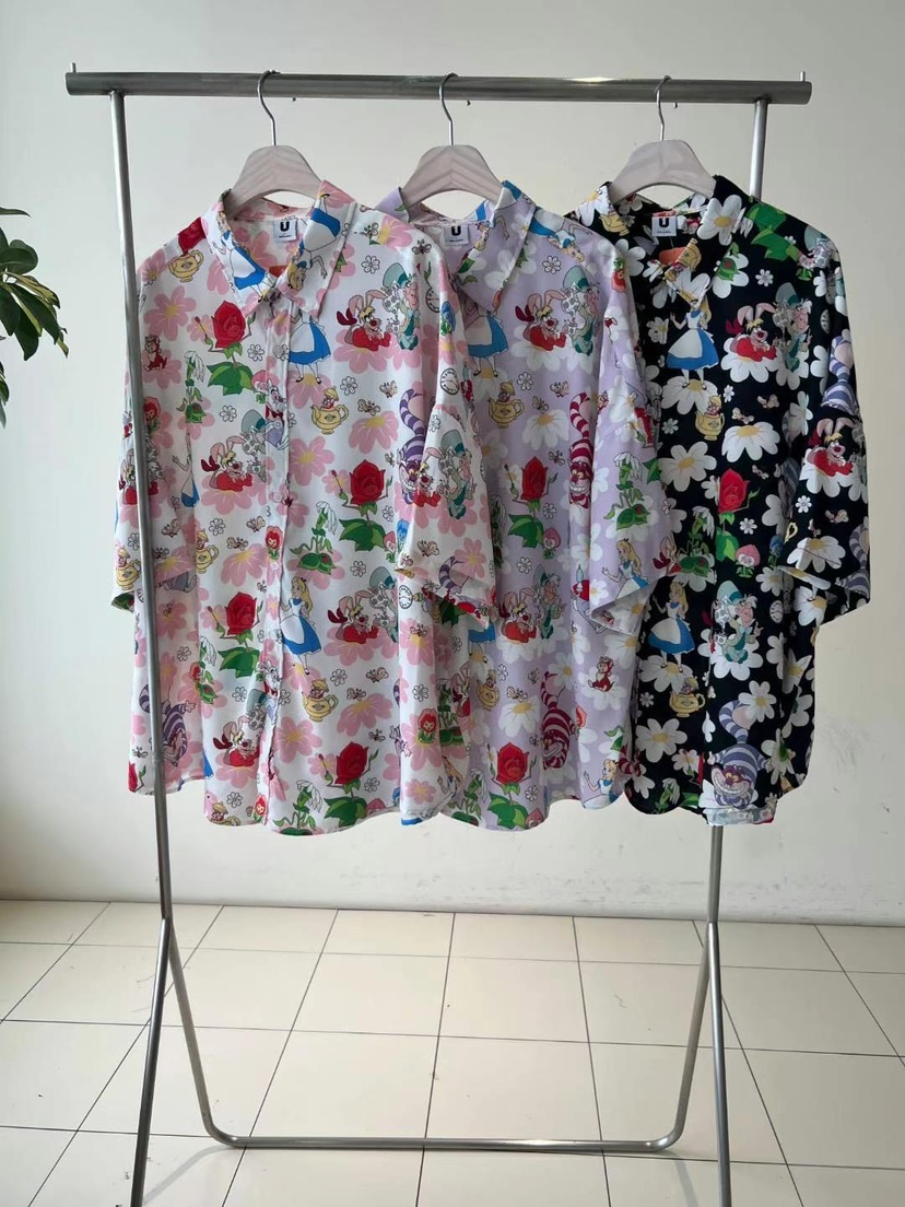 KKUKKU韓國直郵女士新款25春夏時尚真品職業休閑襯衫蕾絲衫KKUKKU-男裝襯衫/蕾絲衫