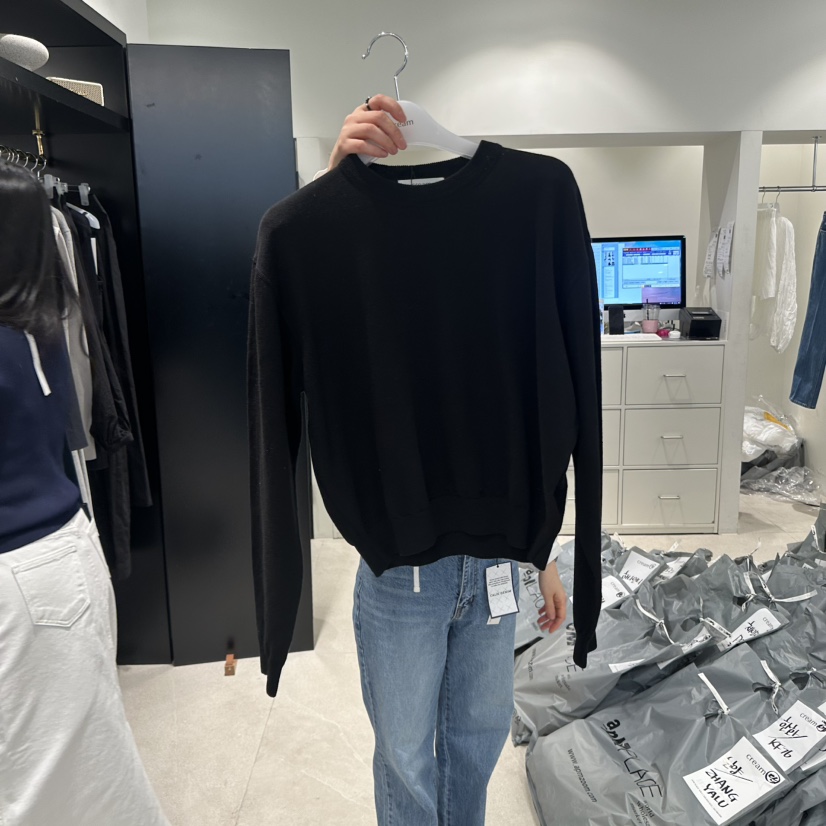 CREAM-P東大門代購女裝新品時尚熱賣人氣職業25春夏休閑衛衣CREAM-P衛衣圖色3